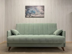 Диван Престиж-3 (НПБ) велюр Sensey mist green в Приобье - priobie.mebel24.online | фото