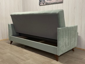 Диван Престиж-3 (НПБ) велюр Sensey mist green в Приобье - priobie.mebel24.online | фото 4