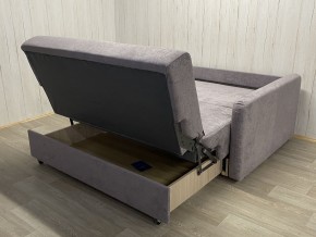 Диван Уют Аккордеон БД 1400 с подлокотниками (НПБ) велюр Comfort 7 в Приобье - priobie.mebel24.online | фото 5