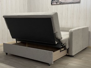 Диван Уют Аккордеон БД 1400 с подлокотниками (НПБ) велюр Comfort 8 в Приобье - priobie.mebel24.online | фото 4