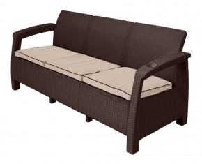 Диван Yalta Sofa 3 Set (Ялта) шоколадный в Приобье - priobie.mebel24.online | фото