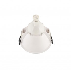 DK3026-WB Встраиваемый светильник, IP 20, 10 Вт, GU5.3, LED, белый/черный, пластик в Приобье - priobie.mebel24.online | фото 4