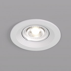 DK3029-WH Встраиваемый светильник, IP 20, 10 Вт, GU5.3, LED, белый, пластик в Приобье - priobie.mebel24.online | фото 1