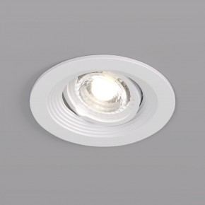 DK3029-WH Встраиваемый светильник, IP 20, 10 Вт, GU5.3, LED, белый, пластик в Приобье - priobie.mebel24.online | фото 2