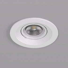 DK3029-WH Встраиваемый светильник, IP 20, 10 Вт, GU5.3, LED, белый, пластик в Приобье - priobie.mebel24.online | фото 3