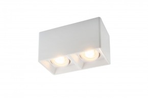 DK3035-WH Светильник накладной IP 20, 10 Вт, GU5.3, LED, белый, пластик в Приобье - priobie.mebel24.online | фото 1