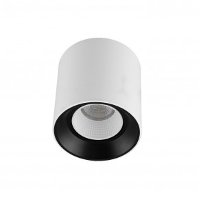 DK3090-WB+WH Светильник накладной IP 20, 10 Вт, GU5.3, LED, бело-черный/белый, пластик в Приобье - priobie.mebel24.online | фото 1