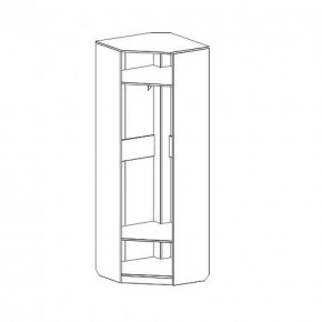 ЭЛАНА Прихожая (модульная) Бодега Белая в Приобье - priobie.mebel24.online | фото 5