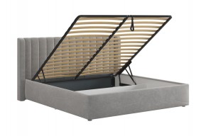 ЕВА Кровать с ПМ 1800 (галька) в Приобье - priobie.mebel24.online | фото