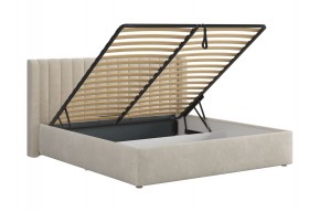 ЕВА Кровать с ПМ 1800 (крем) в Приобье - priobie.mebel24.online | фото