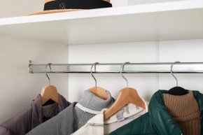 ЭЙР прихожая (модульная) Белый Шагрень в Приобье - priobie.mebel24.online | фото 19