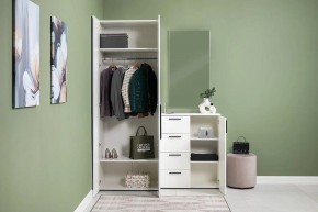 ЭЙР прихожая (модульная) Белый Шагрень в Приобье - priobie.mebel24.online | фото 25