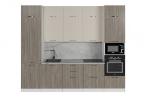 ФЬЮДЖИ Кухонный гарнитур Экстра (3000 мм) в Приобье - priobie.mebel24.online | фото 3