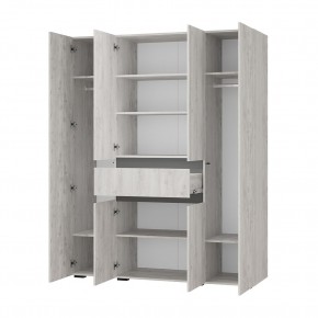Гостиная Мрия (модульная) Бетон пайн светлый/Графит в Приобье - priobie.mebel24.online | фото 16