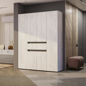 Гостиная Мрия (модульная) Бетон пайн светлый/Графит в Приобье - priobie.mebel24.online | фото 18