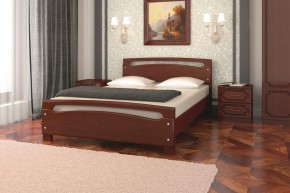 КАМЕЛИЯ-2 Кровать из массива 1400 в Приобье - priobie.mebel24.online | фото 3