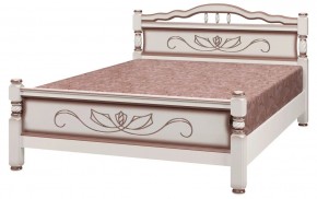 КАРИНА-5 Кровать из массива 900 в Приобье - priobie.mebel24.online | фото 3