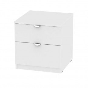 Комод K-48x45x45-1-TR Калисто (тумба прикроватная) (Белый) в Приобье - priobie.mebel24.online | фото