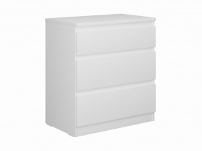 Комод КАСТОР с тремя ящиками, цвет белый в Приобье - priobie.mebel24.online | фото