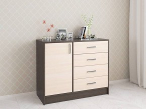 Комод Катрин-6 венге/дуб молочный в Приобье - priobie.mebel24.online | фото