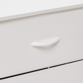 Комод Leset Линкс 5 ящ. (к/з), Каркас Белый, ящики Белые в Приобье - priobie.mebel24.online | фото 4
