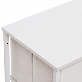 Комод Leset Линкс 5 ящ. (к/з), Каркас Белый, ящики Белые в Приобье - priobie.mebel24.online | фото 6