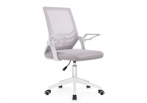 Компьютерное кресло Arrow light gray / white в Приобье - priobie.mebel24.online | фото