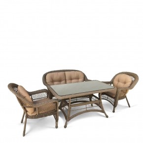 Комплект плетеной мебели T130/LV-520BB-Beige_Beige в Приобье - priobie.mebel24.online | фото 1