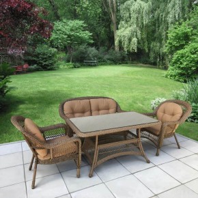 Комплект плетеной мебели T130/LV-520BB-Beige_Beige в Приобье - priobie.mebel24.online | фото 2