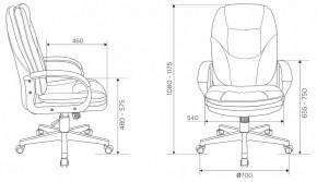 Кресло для руководителя CH-868N в Приобье - priobie.mebel24.online | фото