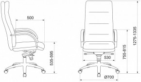 Кресло для руководителя T-9927SL/Ivory в Приобье - priobie.mebel24.online | фото 6