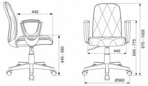 Кресло компьютерное CH-327/BLACK-PU в Приобье - priobie.mebel24.online | фото 8