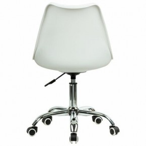 Кресло стул BRABIX "Eames MG-310 CH", хром, пластик белый, ткань серая, 532924 в Приобье - priobie.mebel24.online | фото 4