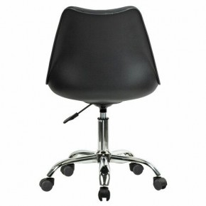 Кресло стул BRABIX "Eames MG-310 CH", хром, пластик черный, экокожа черная, 532925 в Приобье - priobie.mebel24.online | фото 4