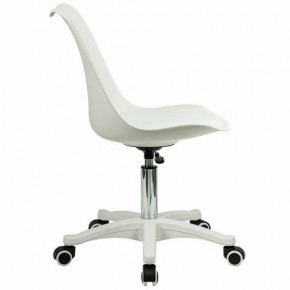 Кресло стул BRABIX "Eames MG-310 PL", пластик белый, экокожа белая, 532926 в Приобье - priobie.mebel24.online | фото 3