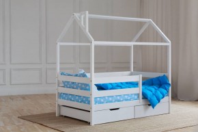 Кровать-домик 80*190 Белый в Приобье - priobie.mebel24.online | фото 5