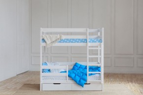 Кровать двухъярусная без крыши 80*190 Белый в Приобье - priobie.mebel24.online | фото 4