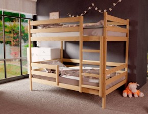 Кровать двухъярусная без крыши 80*190 без покраски в Приобье - priobie.mebel24.online | фото 2