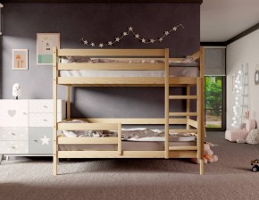 Кровать двухъярусная без крыши 80*190 без покраски в Приобье - priobie.mebel24.online | фото 3