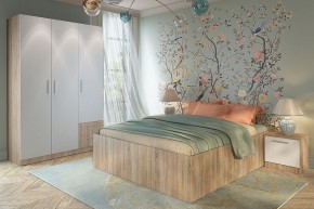 Кровать двуспальная Илга в Приобье - priobie.mebel24.online | фото 4