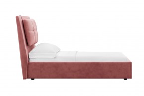 Кровать Ester 900 с основанием и ПМ (Ультра коралл) Модель 311 в Приобье - priobie.mebel24.online | фото 3