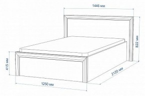 Кровать полутораспальная Нобиле Кр-120 в Приобье - priobie.mebel24.online | фото 3