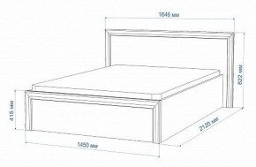 Кровать полутораспальная Нобиле Кр-140 в Приобье - priobie.mebel24.online | фото 3