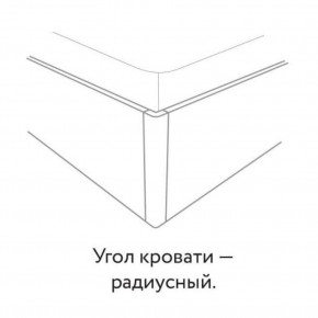 Кровать "Милана" с мягкой спинкой БЕЗ основания 1200х2000 в Приобье - priobie.mebel24.online | фото 3