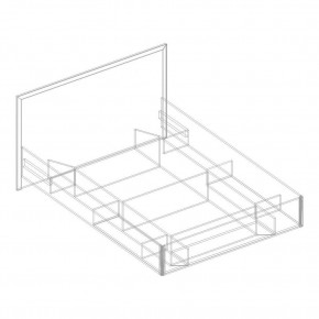 НАОМИ Кровать БЕЗ основания 1200х2000 в Приобье - priobie.mebel24.online | фото 4