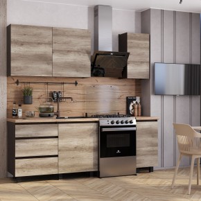 Кухня Энигма 1.6 м (венге/дуб каньон) в Приобье - priobie.mebel24.online | фото