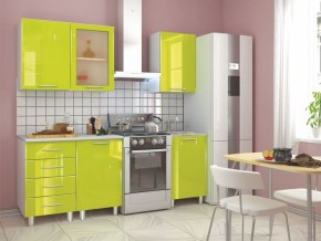 Кухня Танго лайм модульная в Приобье - priobie.mebel24.online | фото 1