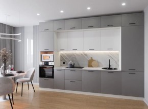 Кухонный гарнитур Элеганция  3400 (Стол. 38мм) в Приобье - priobie.mebel24.online | фото