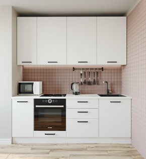 Кухонный гарнитур Жемчуг 2200 (Стол. 26мм) в Приобье - priobie.mebel24.online | фото 2