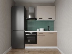 Кухонный гарнитур Каппучино 1600 (Стол. 38мм) в Приобье - priobie.mebel24.online | фото